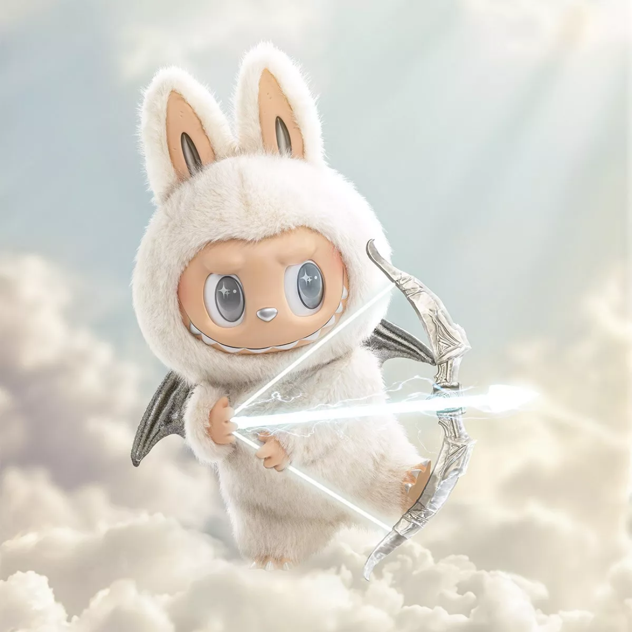 THE MONSTERS - Zimomo ANGEL IN CLOUDS Vinyl Face Doll Labubu