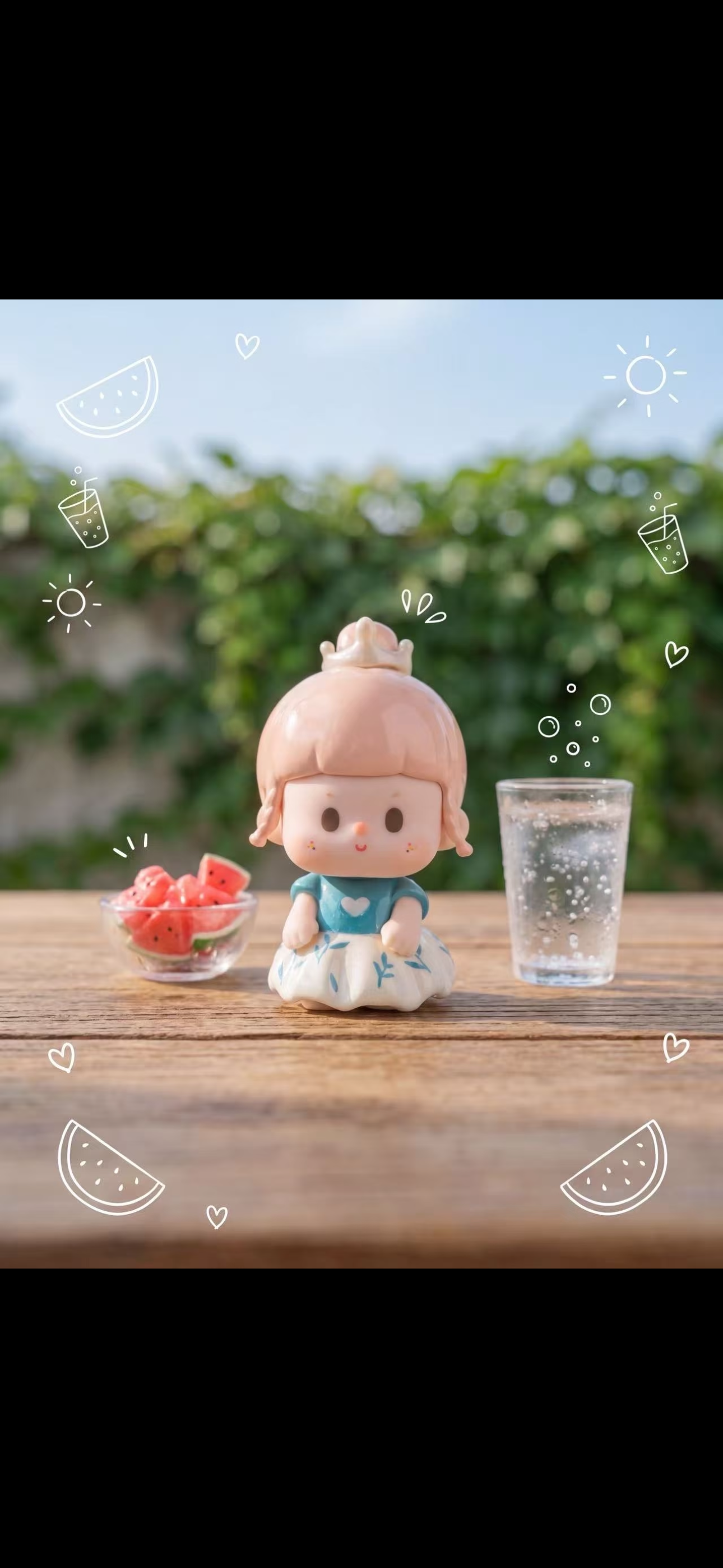 Buer Little Princess Pop Bean Blind Box Series | Confirmed Figure | Dream And Brush