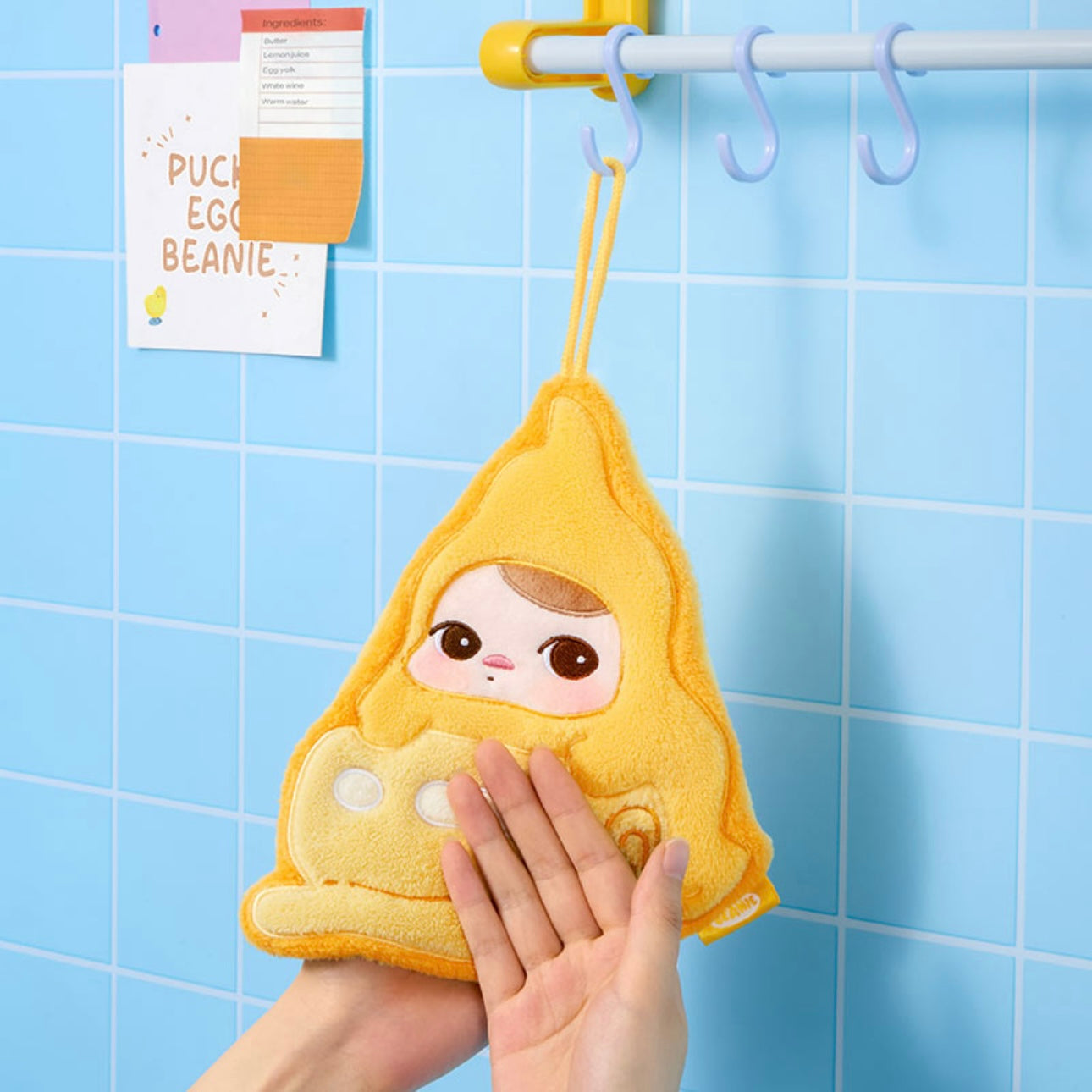 Pop Mart Pucky Egg Beanie Hand Towels Full Case