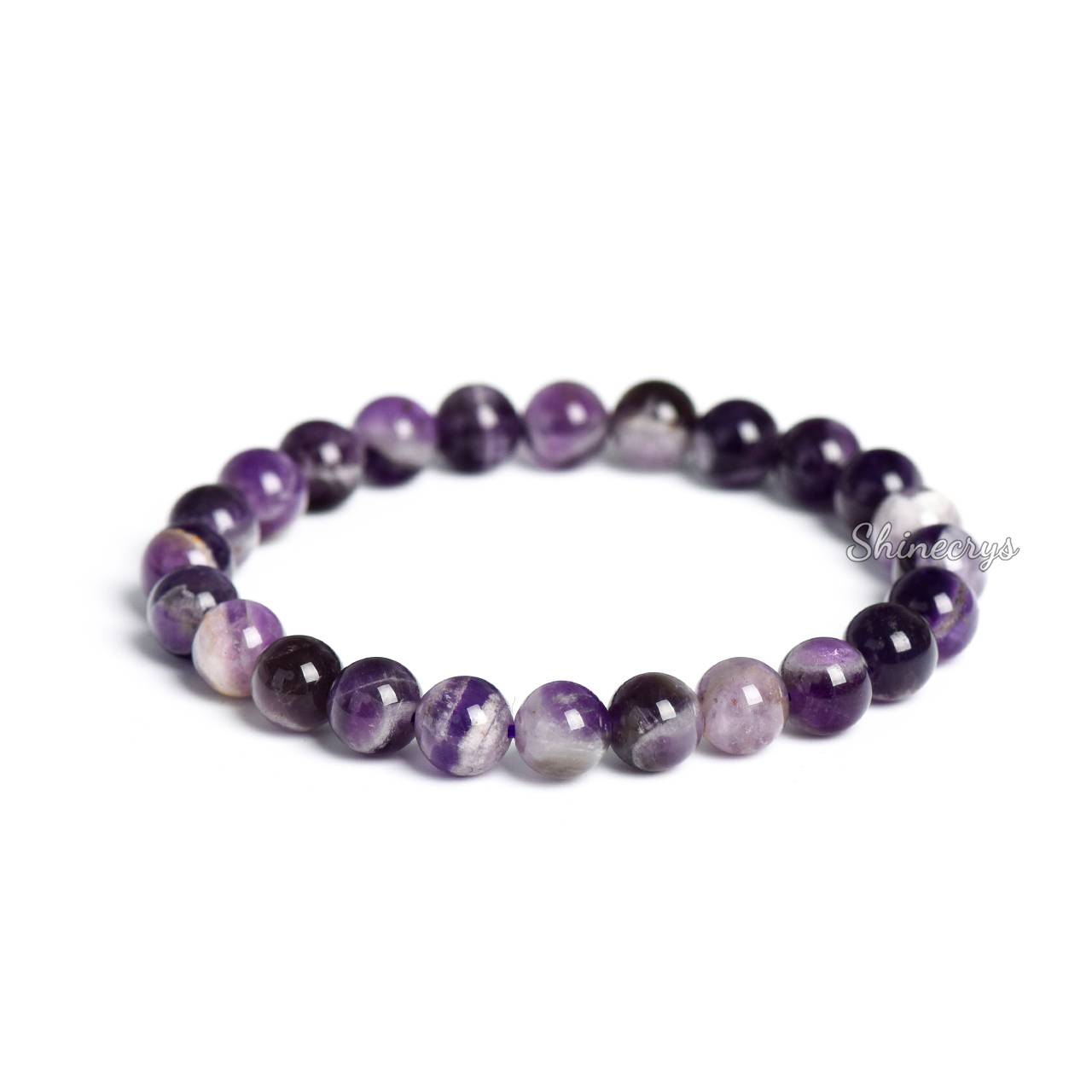 Dreamy Amethyst Bracelet - Dream And Brush Crystals