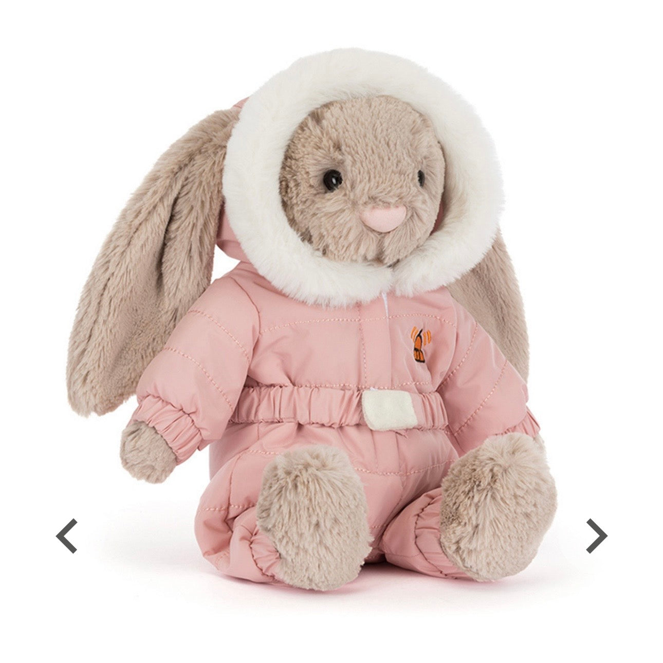 Jellycat Bashful Bunny 'Snow Suit'