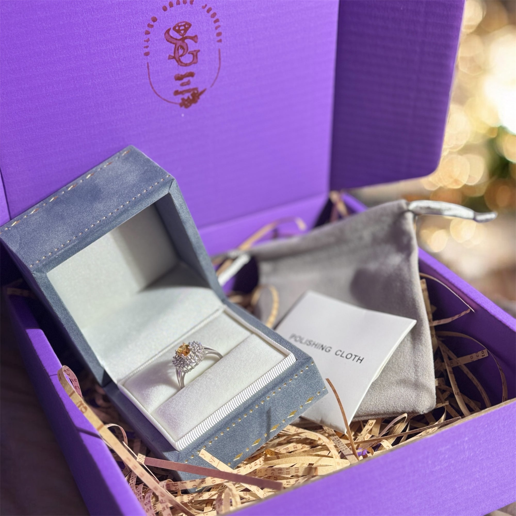 The Crown Ring - Genuine Citrine Oval Cut Ring s925 silver | Valentines Gift Ring