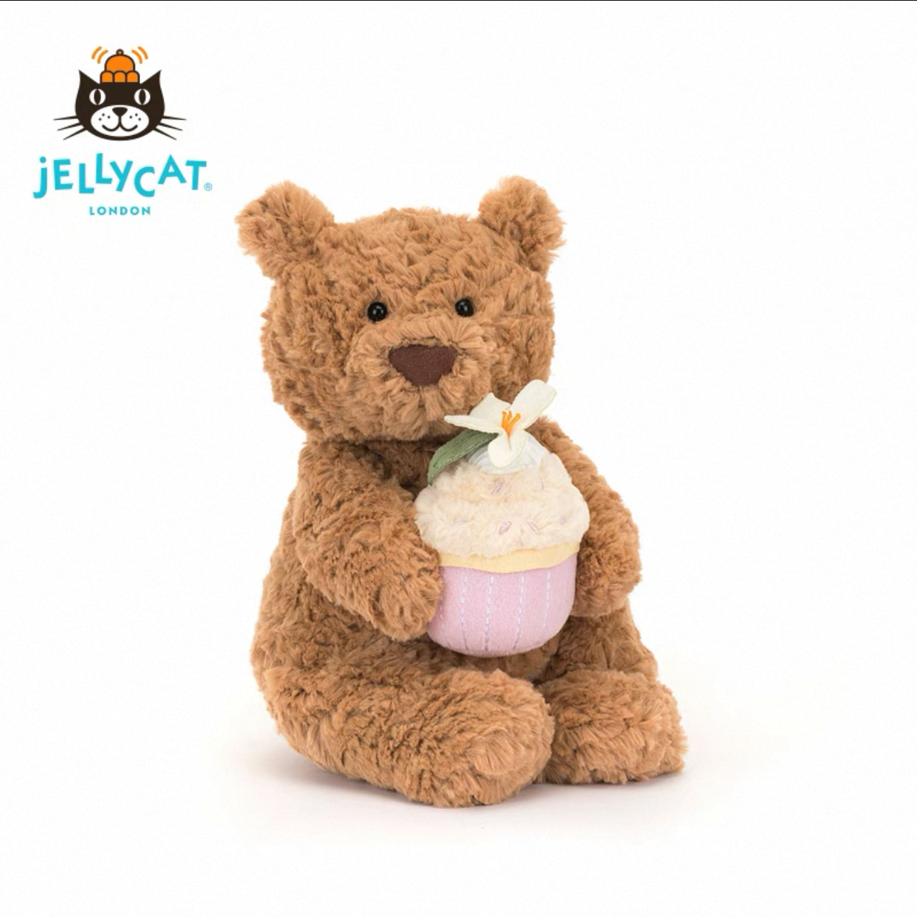 Jellycat Bartholomew Bear cupcake Shanghai exclusive