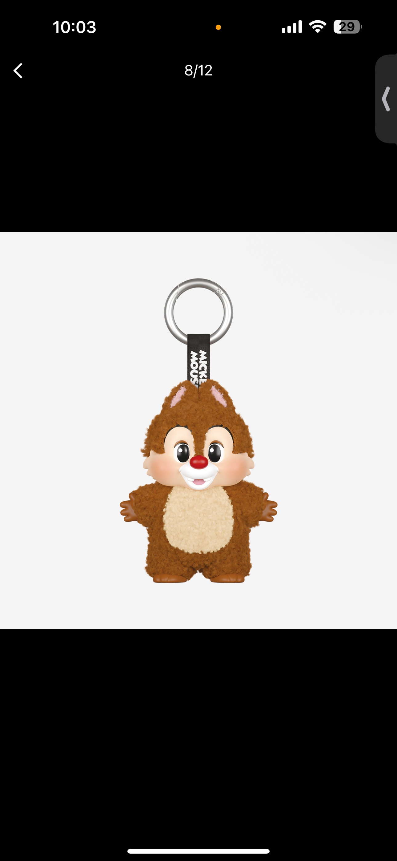 Pop Mart Mickey Family Cute Together Keychain Blind Box