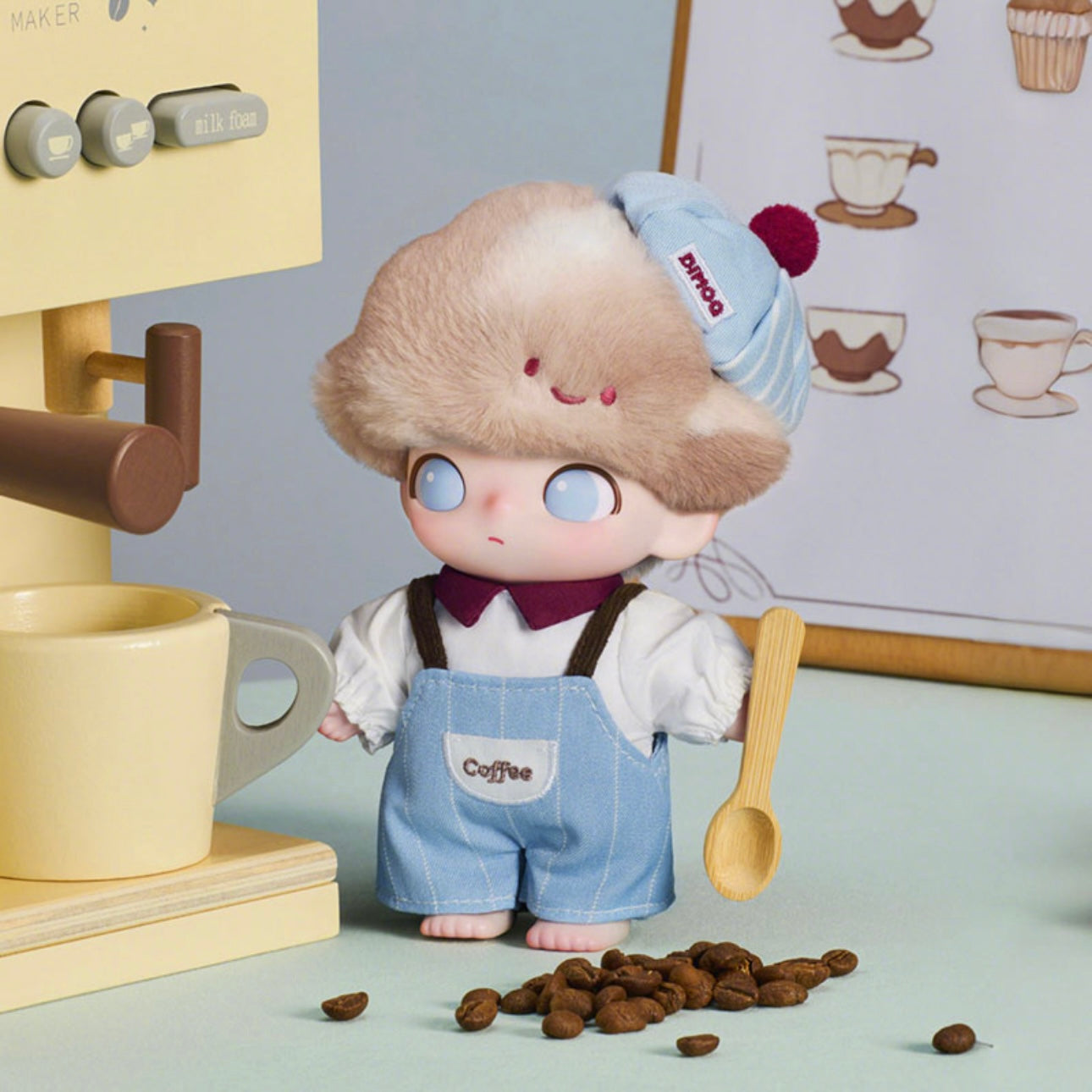 Pop Mart DIMOO Crush on Coffee Blister Pack