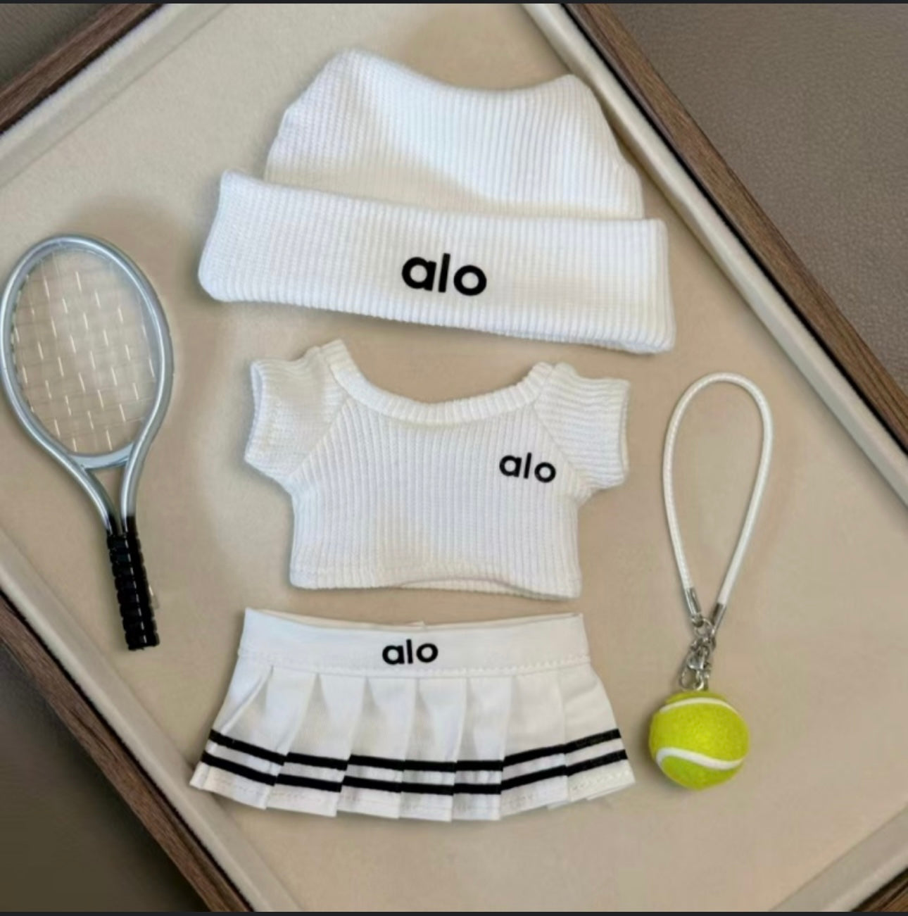 Labubu Alo Tennis Outfits 6-piece