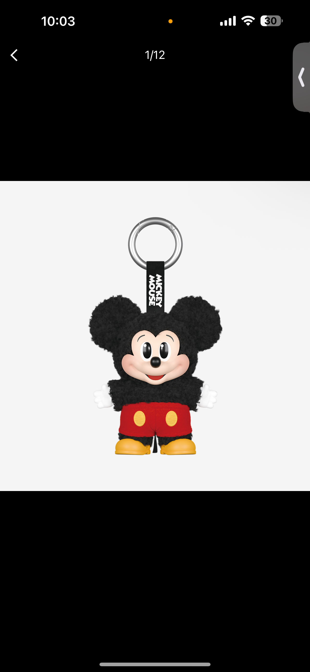 Pop Mart Mickey Family Cute Together Keychain Blind Box