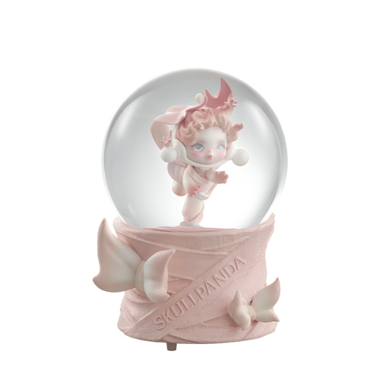 Pop Mart Skull Panda Music and Light Effect Snow Globe China limited
