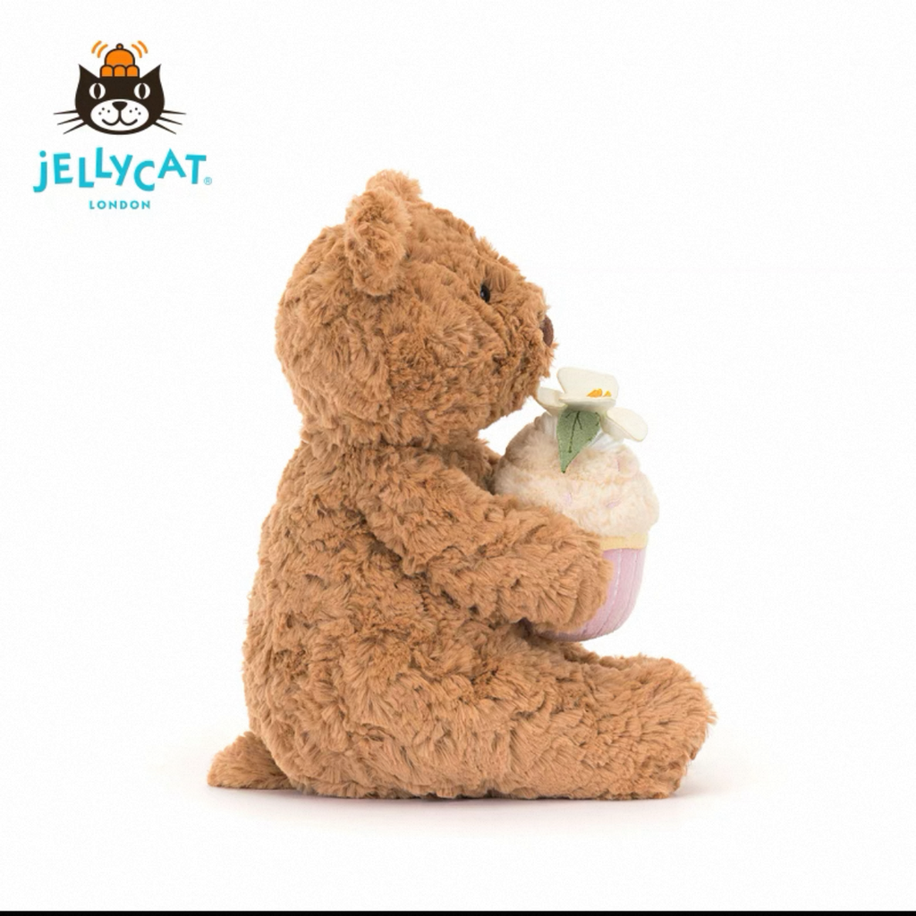 Jellycat Bartholomew Bear cupcake Shanghai exclusive