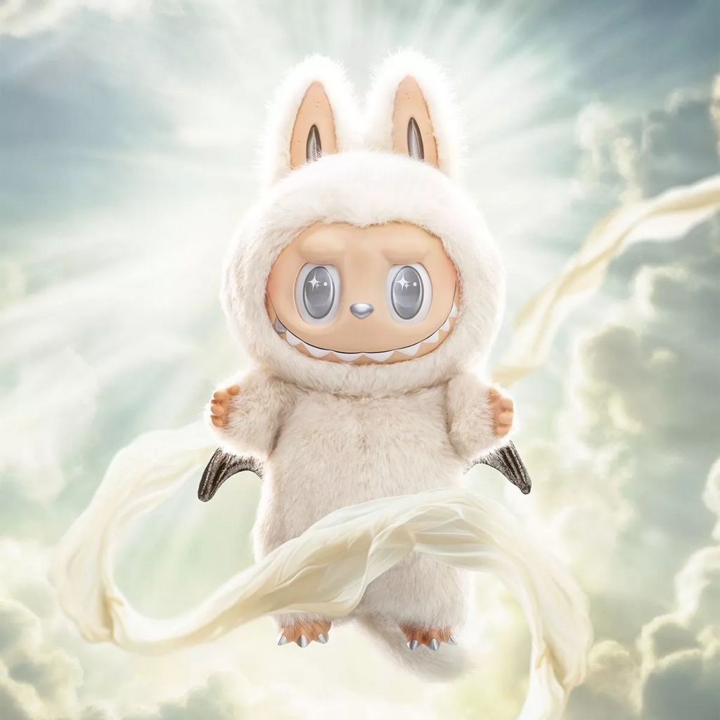 大人気Labubu ZIMOMO ラブブ Angel ホワイト ドラゴン ジモモ