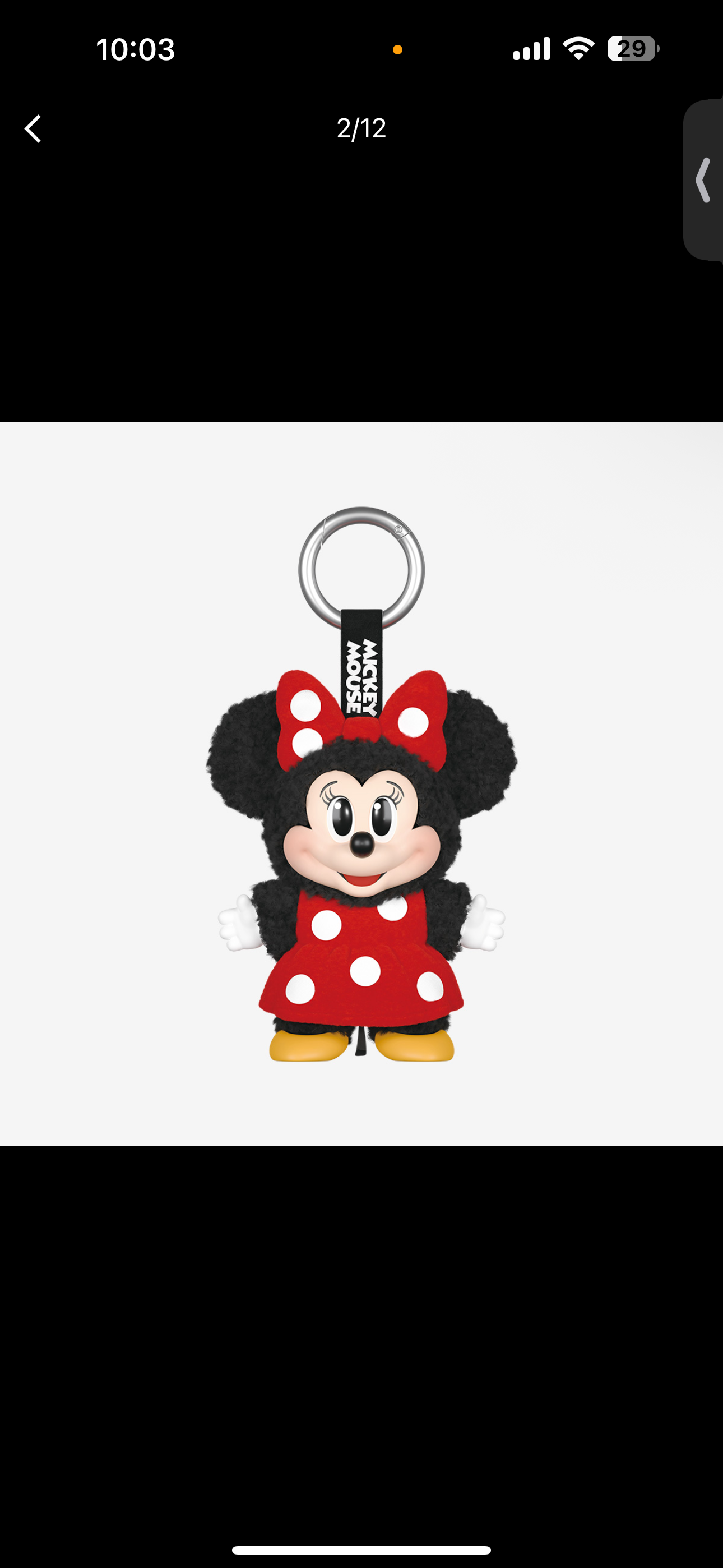 Pop Mart Mickey Family Cute Together Keychain Blind Box