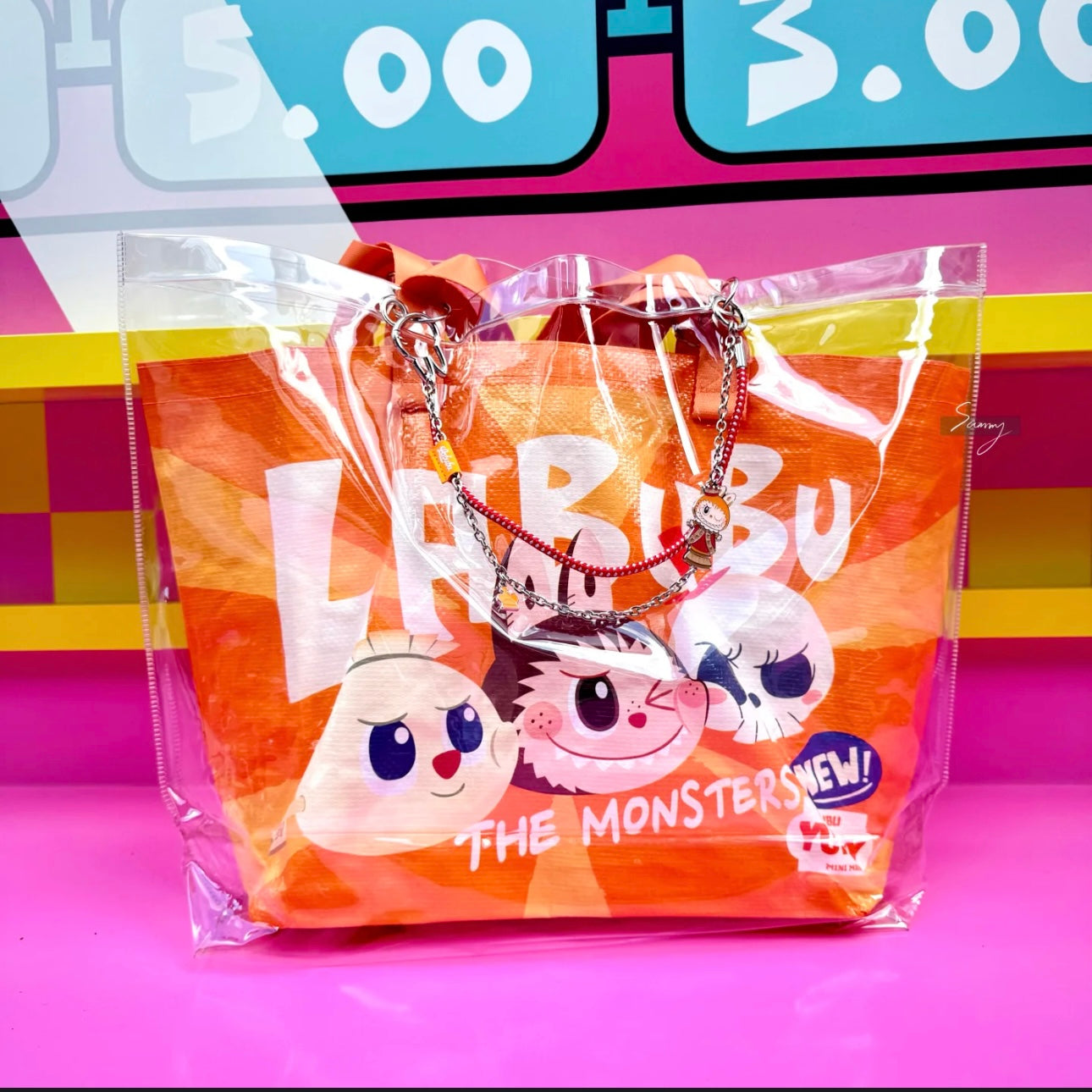 Pop Mart Wacky Mart Series China exclusive Shopping Bag