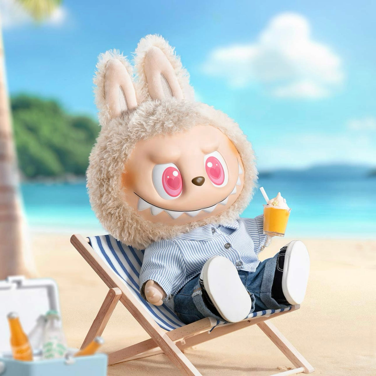 Pop Mart The Monsters Labubu Flip With Me Plush Doll
