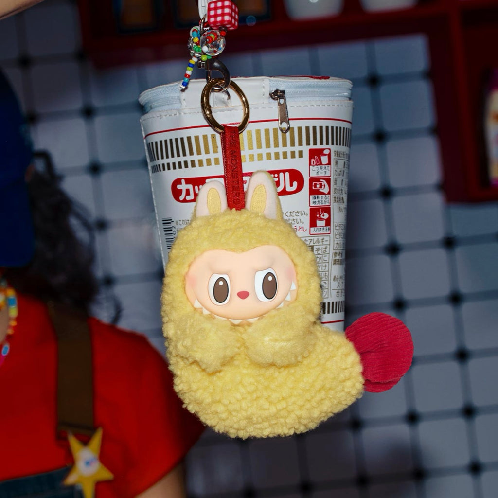 Pop Mart Wacky Mart Series Labubu Fried Shrimp Earphone Case