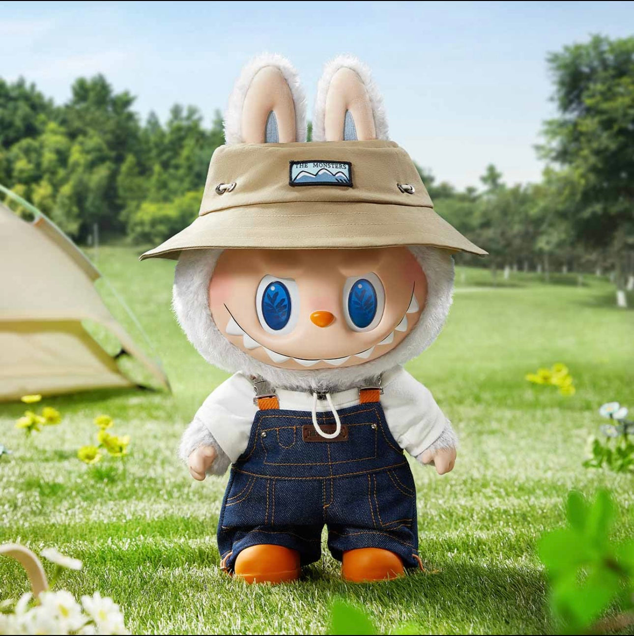 Pop Mart The Monsters Labubu Fall In Wild Plush Doll