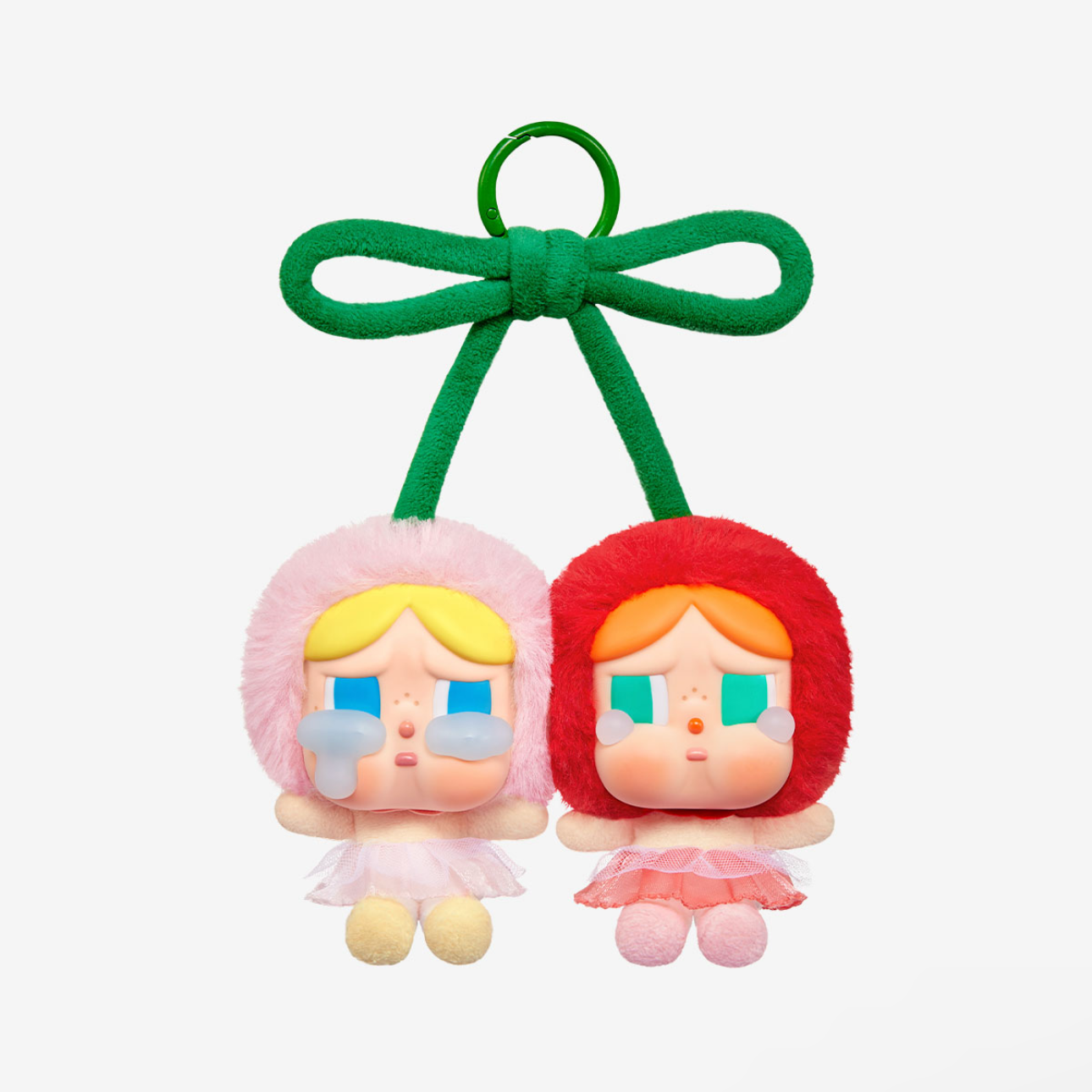 CRYBABY Crying For Love Series-Vinyl Plush Hanging Card (Love You Cherry Much) Pop Mart