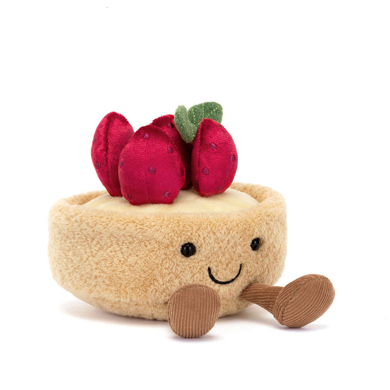 Jellycat Amuseables Fleurette Tarte Aux Fraises