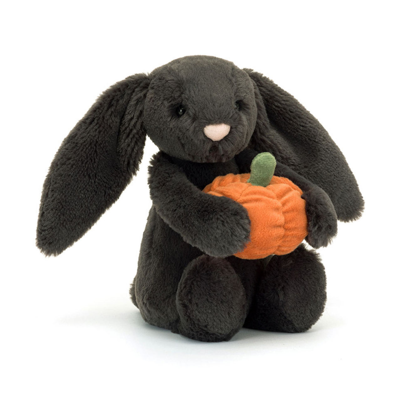 jellycat stuffed animal bunny with pumpkin