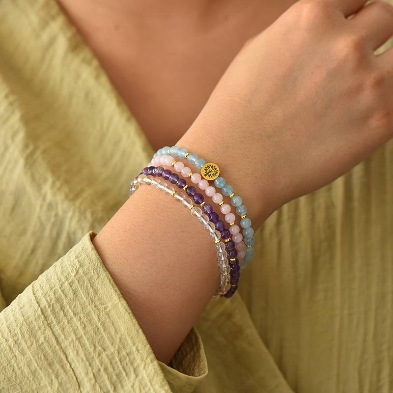 4 in 1 Power Bracelet - Dream And Brush Crystals