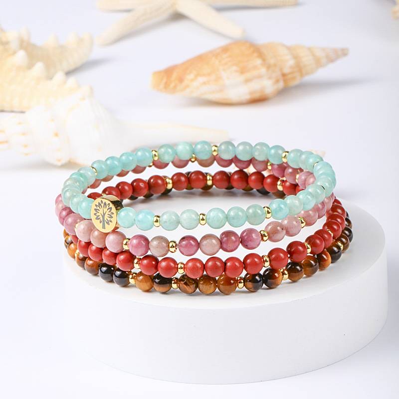4 in 1 Power Bracelet - Dream And Brush Crystals