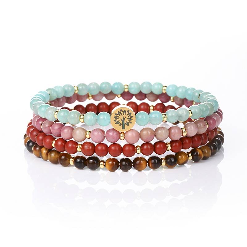 4 in 1 Power Bracelet - Dream And Brush Crystals