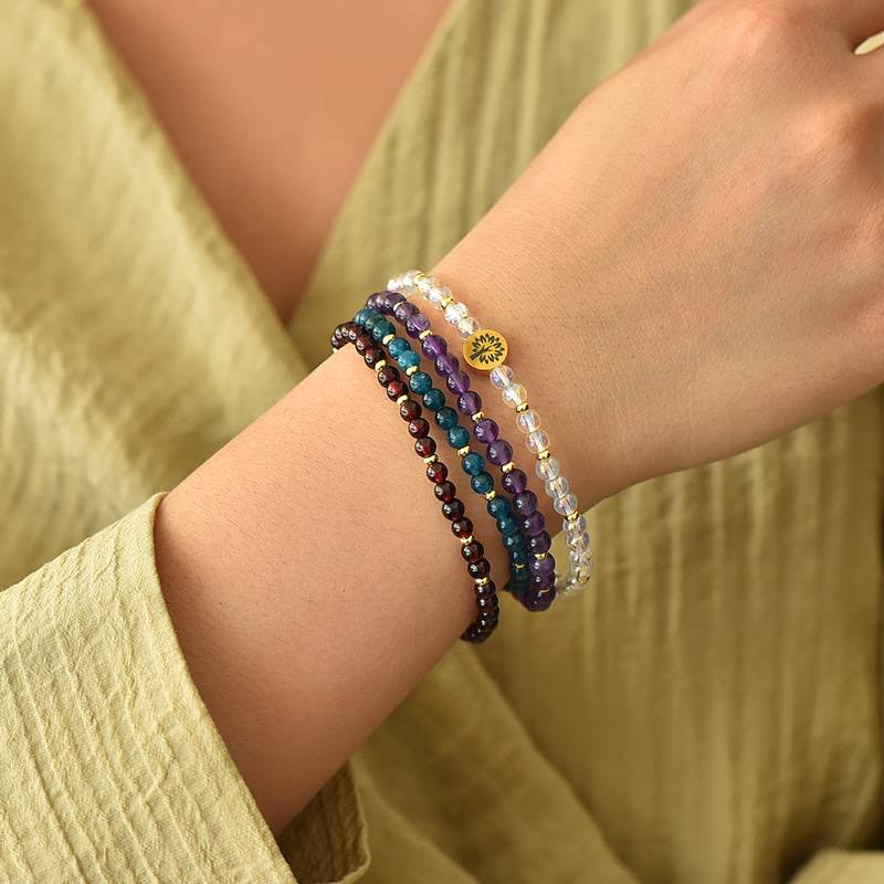 4 in 1 Power Bracelet - Dream And Brush Crystals