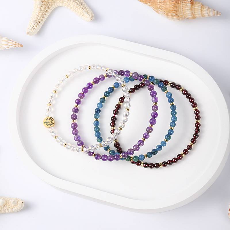 4 in 1 Power Bracelet - Dream And Brush Crystals