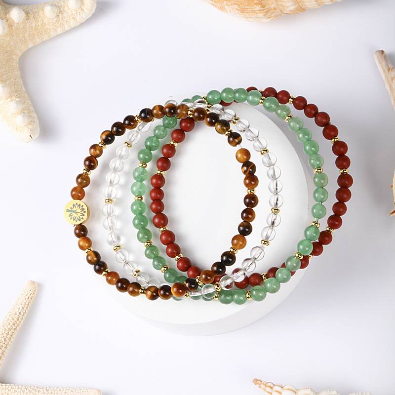 4 in 1 Power Bracelet - Dream And Brush Crystals