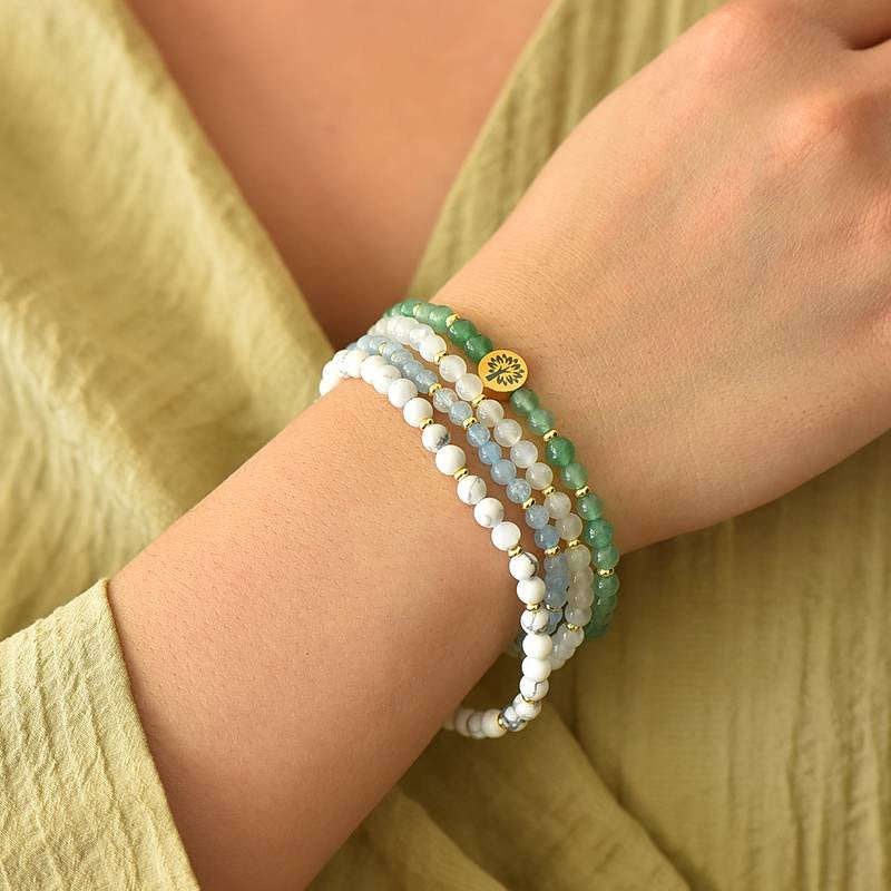 4 in 1 Power Bracelet - Dream And Brush Crystals