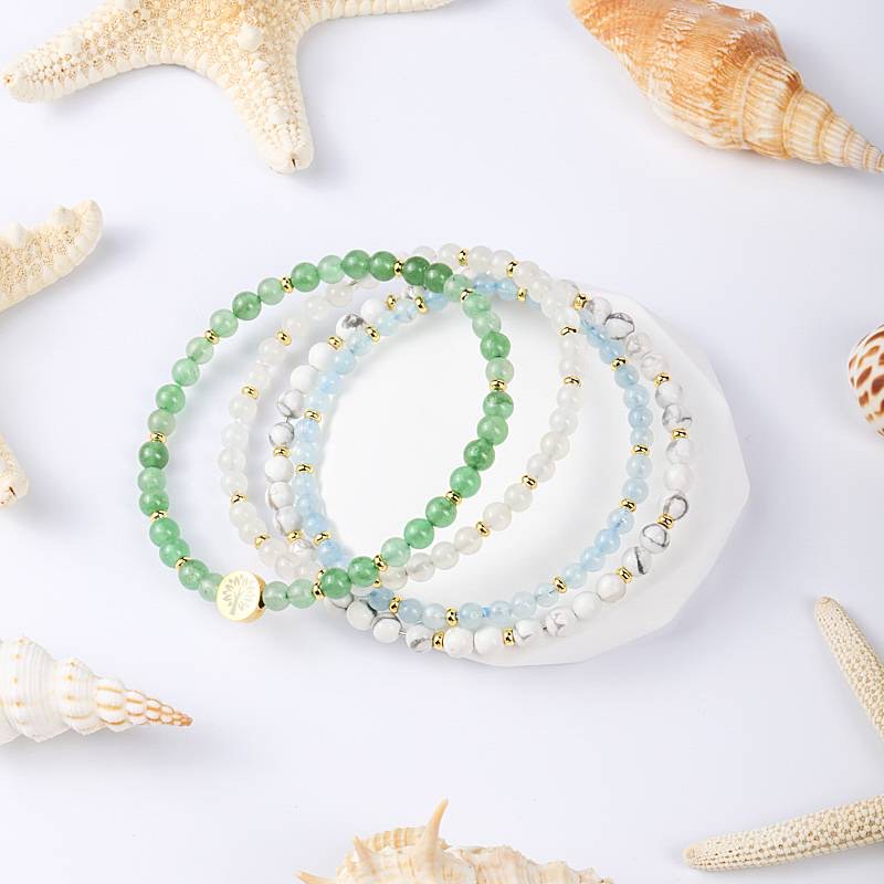 4 in 1 Power Bracelet - Dream And Brush Crystals