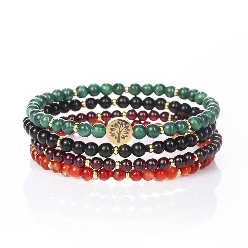 4 in 1 Power Bracelet - Dream And Brush Crystals