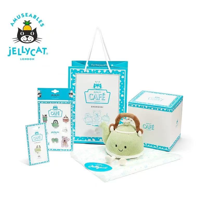 Jellycat Shanghai Exclusive Amuseables Teapot & Tea Cup Set