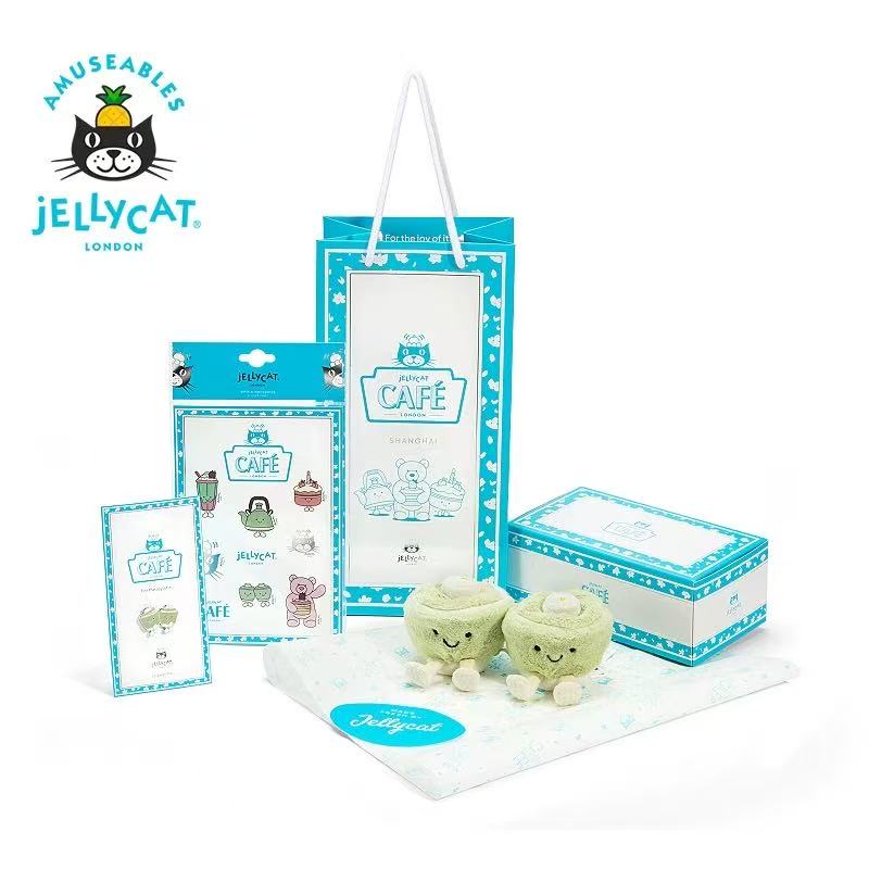 Jellycat Shanghai Exclusive Amuseables Teapot & Tea Cup Set