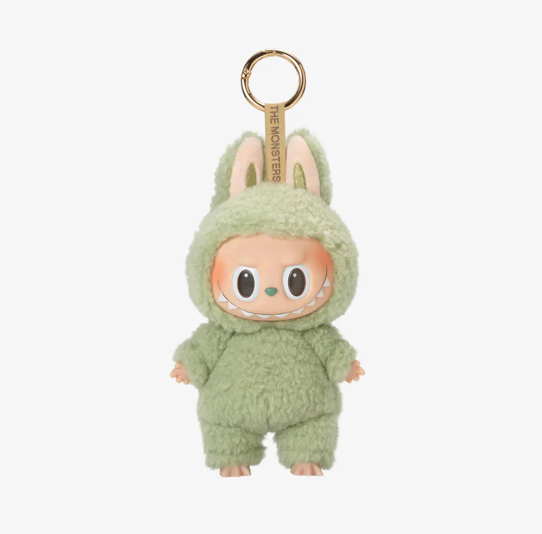 Pop Mart The Monsters Labubu Exciting Macaron Vinyl Plush Key Chain