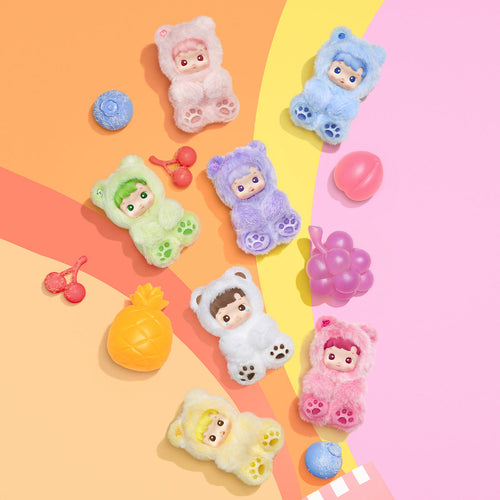 HACIPUPU Gummy Bear Series - Vinyl Plush Pendant