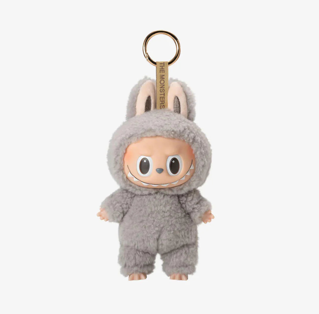 Pop Mart The Monsters Labubu Exciting Macaron Vinyl Plush Key Chain